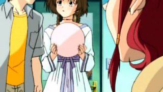 Roped hentai girl submitted to sex torture