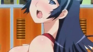 Sexy hentai girls taken hard in locker room