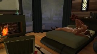 Sims 4 Hunk Sensual Fuck with Girl (with Climax)