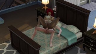 SIMS 4 – MATURE CHUBBY RED HEAD GETS ANAL FUCKED