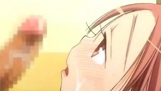 Small hentai maid gets honey licked off her cunt