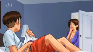 Summertime Saga Part 24 – She Caught Him in Her Bed