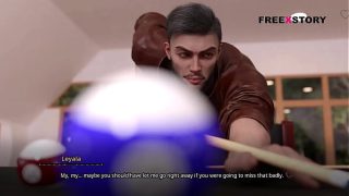 The Seven Realms – Atlas and Leyala having sexual fun while playing Billiards. Winner get rewards