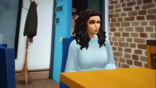 The Sims 4 happy birthday Mile. Mile get fuck up with his mom Friend