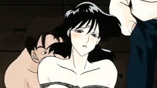 Tied anime mom hard gangbanged by bandits