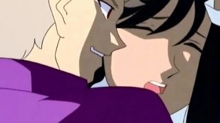 Tied hentai ass injection and pussy hard fucked