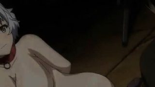 Tied up anime slut gets rubbed