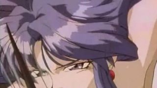 Tied up hentai bigboobs gets hard whip