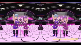 VR180 mmd SuiTowa Dance 3d hololive Hentai