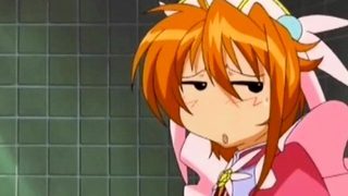 Weird anime ball busting