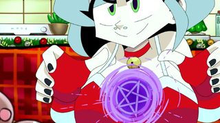 Xmas Cartoon Fuck – Audrey Takes It Raw on the Couch