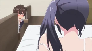 Yoasobi Gurashi fingering in her ass in front of his friend