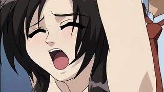 Busty anime teens bound for hard fuck