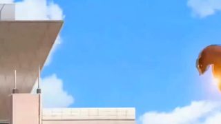 Wide eyed anime teen sucking dick